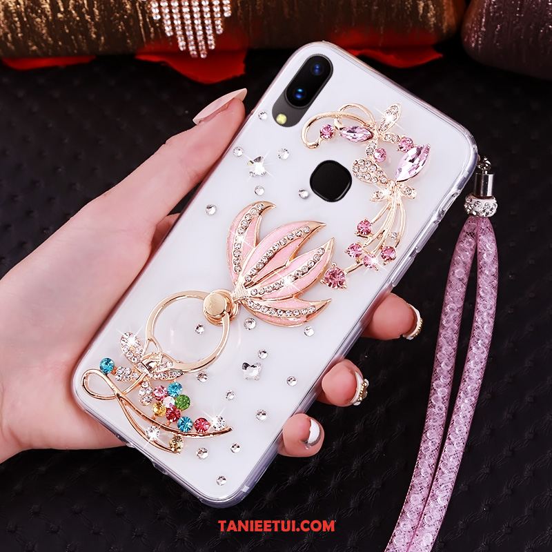 Etui Huawei Nova 3 Anti-fall Niebieski Ochraniacz, Pokrowce Huawei Nova 3 Wiszące Ozdoby Miękki Rhinestone