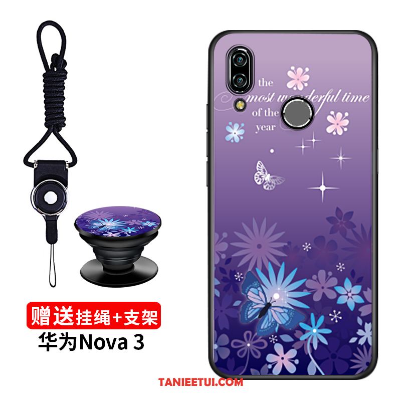 Etui Huawei Nova 3 Cienkie Osobowość All Inclusive, Pokrowce Huawei Nova 3 Niebieski Młodzież Modna Marka