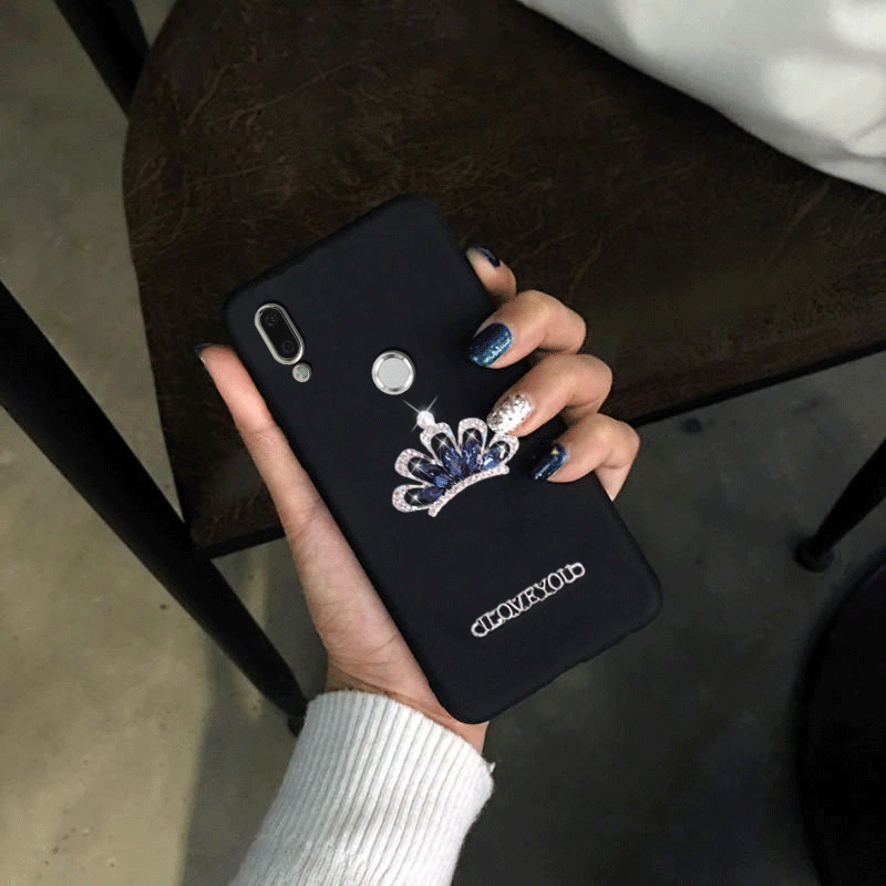 Etui Huawei Nova 3 Kreatywne Modna Marka Tendencja, Futerał Huawei Nova 3 Rhinestone Różowe Ochraniacz