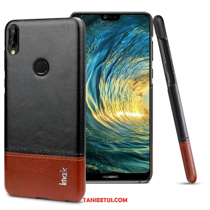 Etui Huawei Nova 3 Lekki I Cienki Proste Kolor, Pokrowce Huawei Nova 3 Telefon Komórkowy Biznes Skóra Braun