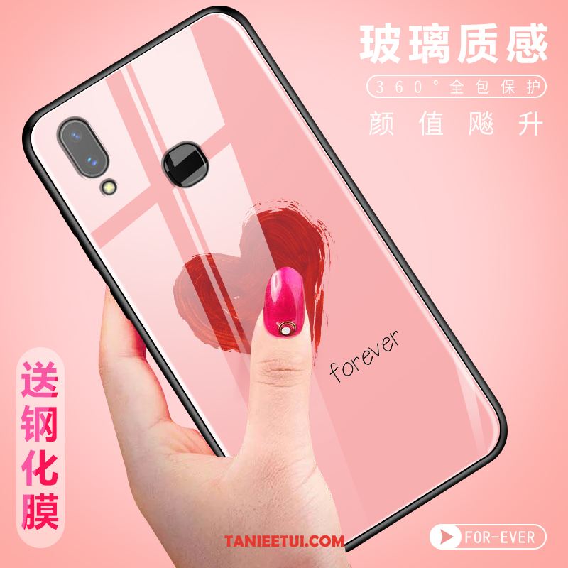 Etui Huawei Nova 3 Ochraniacz Anti-fall Czerwony Netto, Pokrowce Huawei Nova 3 Szkło Kreatywne Tendencja