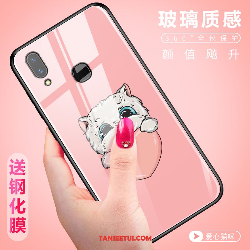 Etui Huawei Nova 3 Ochraniacz Anti-fall Czerwony Netto, Pokrowce Huawei Nova 3 Szkło Kreatywne Tendencja