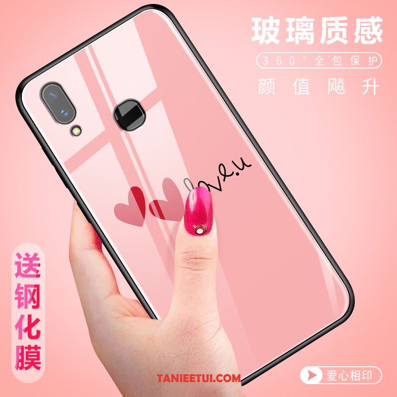 Etui Huawei Nova 3 Ochraniacz Anti-fall Czerwony Netto, Pokrowce Huawei Nova 3 Szkło Kreatywne Tendencja