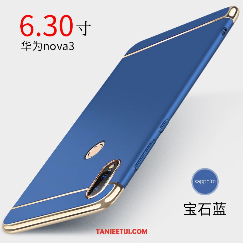 Etui Huawei Nova 3 Ochraniacz Cienkie Kreatywne, Obudowa Huawei Nova 3 Czarny Tendencja Wiszące Ozdoby