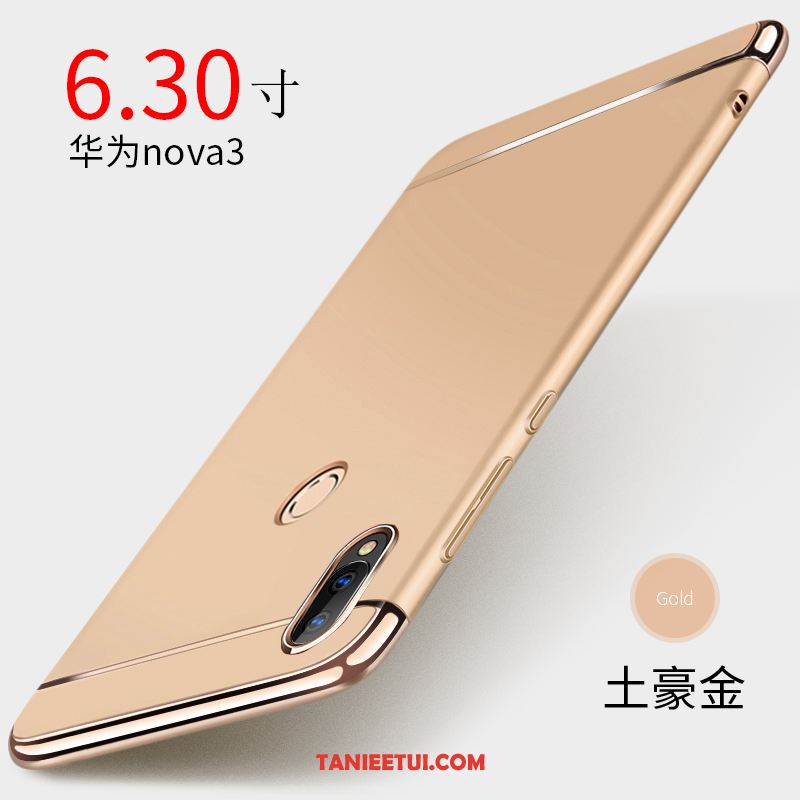 Etui Huawei Nova 3 Ochraniacz Cienkie Kreatywne, Obudowa Huawei Nova 3 Czarny Tendencja Wiszące Ozdoby