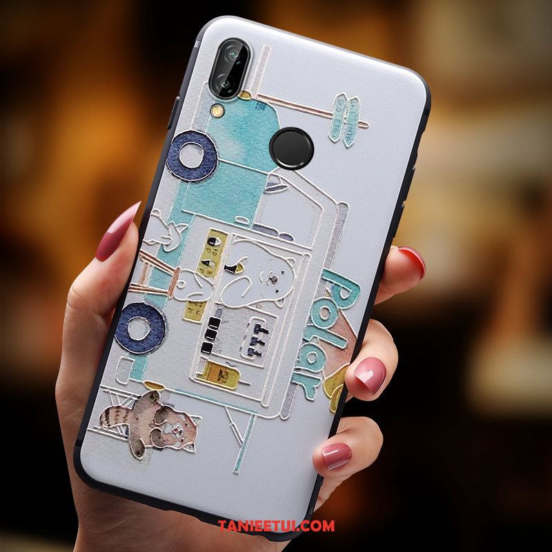 Etui Huawei Nova 3 Piękny Kreskówka Nubuku, Obudowa Huawei Nova 3 Modna Marka Silikonowe Cienkie