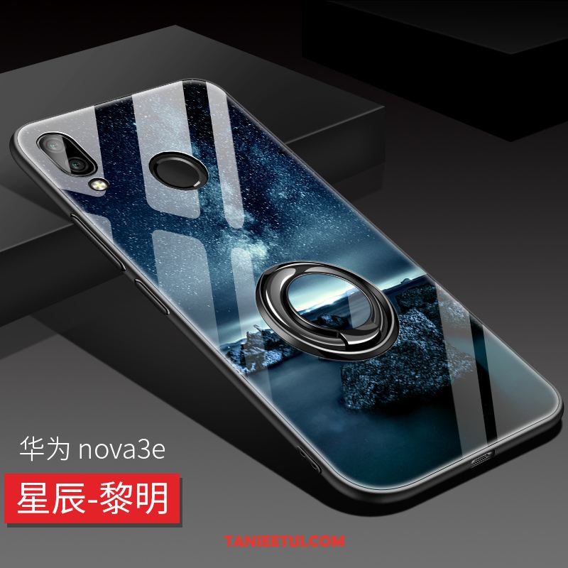 Etui Huawei Nova 3e Anti-fall Silikonowe Tendencja, Futerał Huawei Nova 3e Osobowość Wysoki Koniec Niebieski