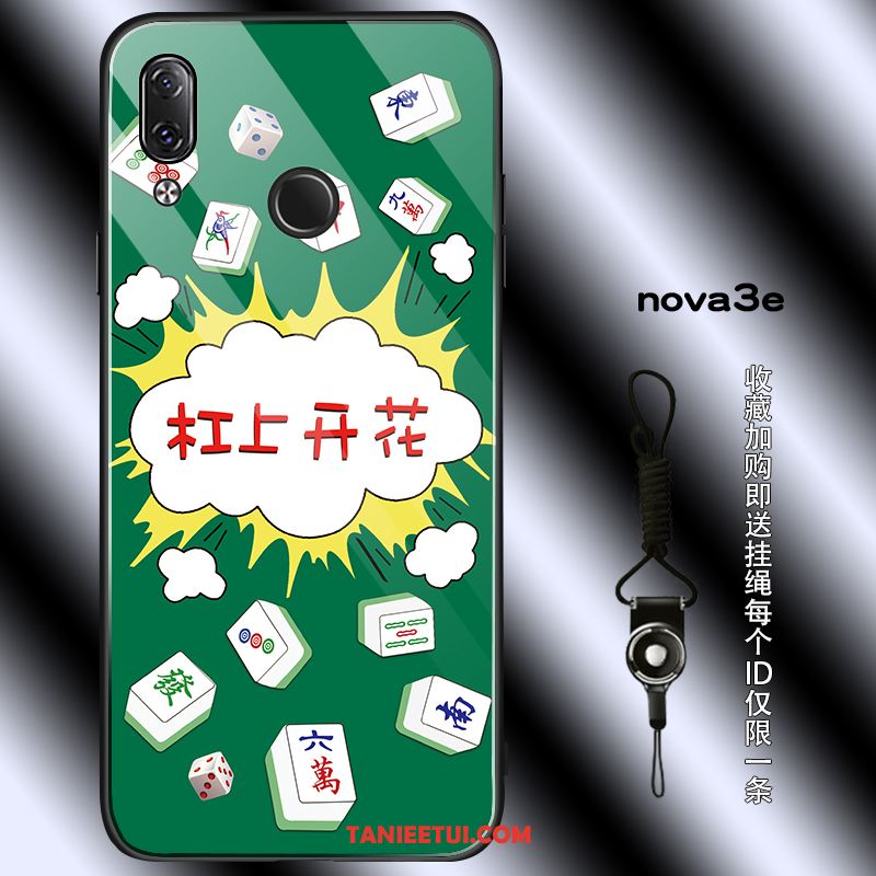 Etui Huawei Nova 3e Anti-fall Wiszące Ozdoby Silikonowe, Obudowa Huawei Nova 3e Zakochani Tendencja Młodzież