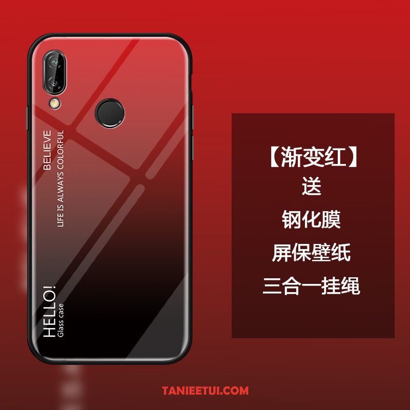 Etui Huawei Nova 3e Czerwony Netto Telefon Komórkowy All Inclusive, Futerał Huawei Nova 3e Sztuka Silikonowe Proste