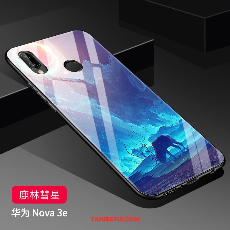 Etui Huawei Nova 3e Miękki Trudno Nubuku, Pokrowce Huawei Nova 3e Modna Marka Anti-fall Telefon Komórkowy