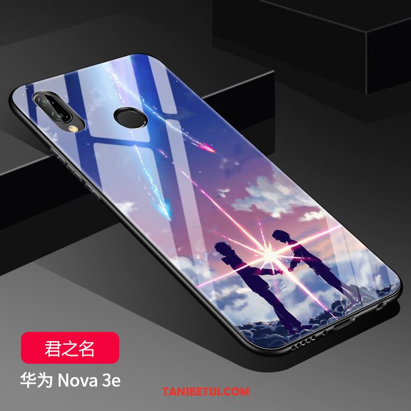 Etui Huawei Nova 3e Miękki Trudno Nubuku, Pokrowce Huawei Nova 3e Modna Marka Anti-fall Telefon Komórkowy