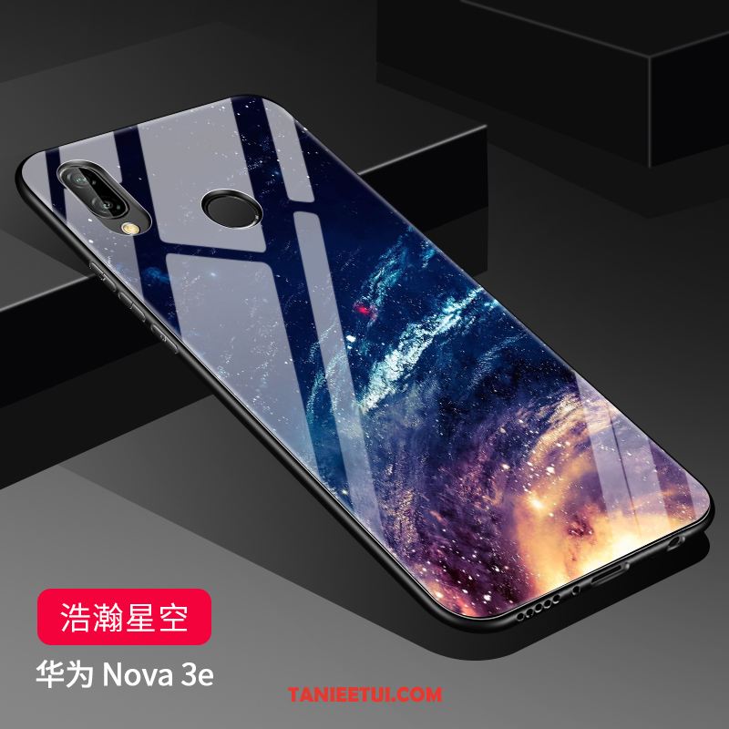 Etui Huawei Nova 3e Miękki Trudno Nubuku, Pokrowce Huawei Nova 3e Modna Marka Anti-fall Telefon Komórkowy