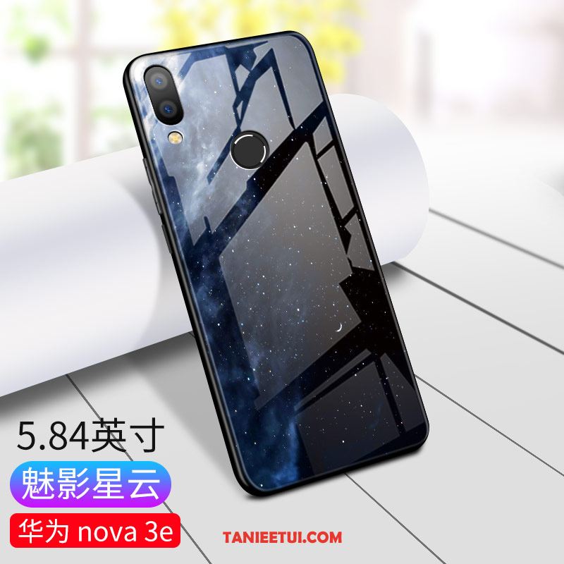 Etui Huawei Nova 3e Modna Marka Czarny Ochraniacz, Futerał Huawei Nova 3e Kreatywne Moda All Inclusive