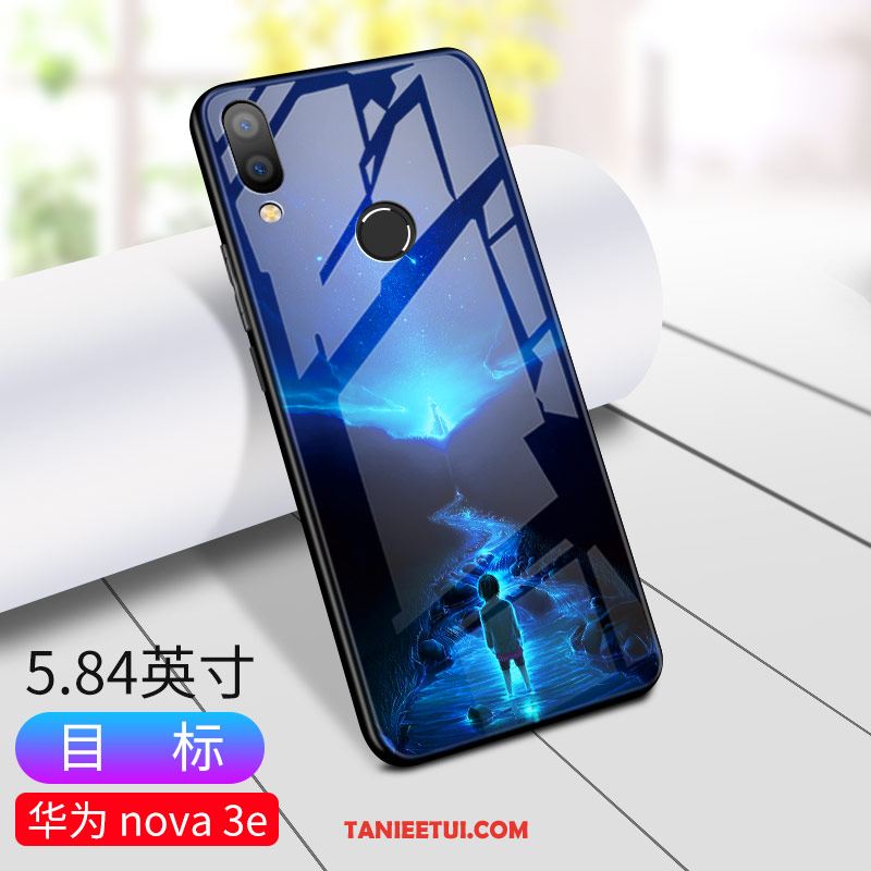 Etui Huawei Nova 3e Modna Marka Czarny Ochraniacz, Futerał Huawei Nova 3e Kreatywne Moda All Inclusive