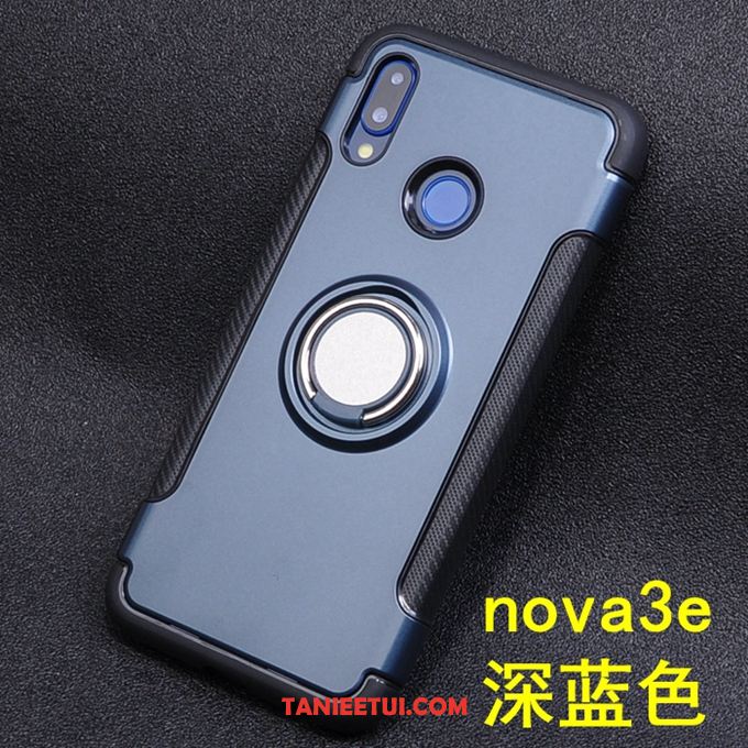 Etui Huawei Nova 3e Silikonowe Telefon Komórkowy All Inclusive, Futerał Huawei Nova 3e Czerwony Anti-fall Ochraniacz