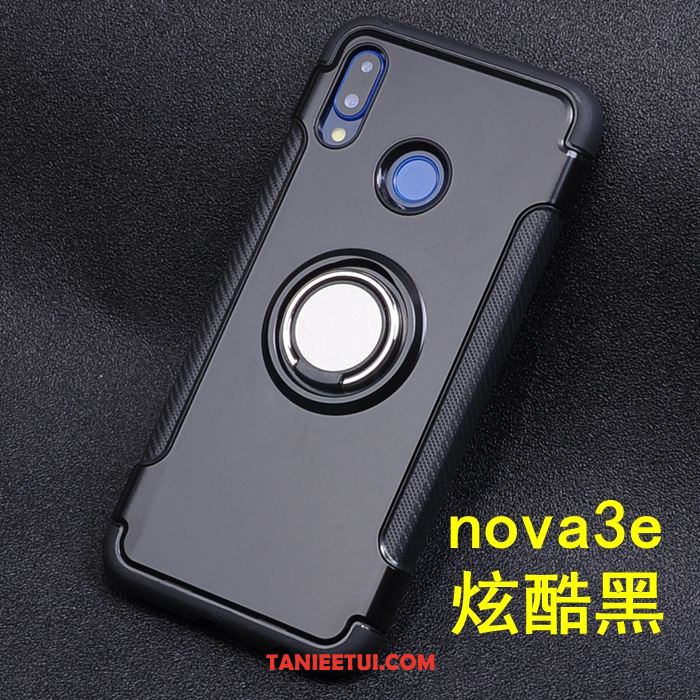 Etui Huawei Nova 3e Silikonowe Telefon Komórkowy All Inclusive, Futerał Huawei Nova 3e Czerwony Anti-fall Ochraniacz