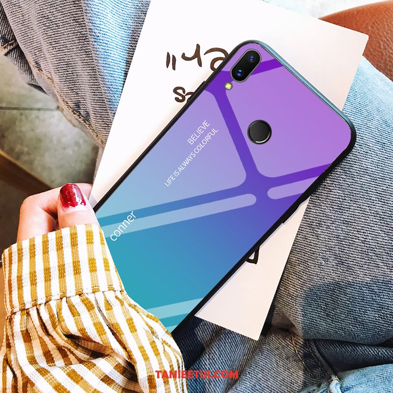 Etui Huawei Nova 3e Wiatr Czerwony Netto Tendencja, Futerał Huawei Nova 3e Cienkie Nowy Szkło