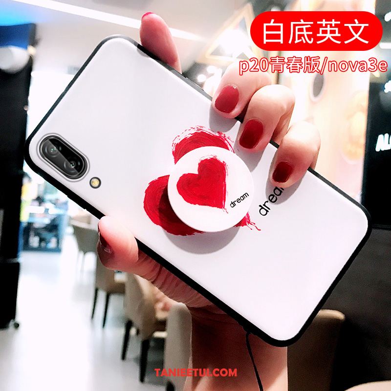 Etui Huawei Nova 3e Zakochani Czerwony Netto Telefon Komórkowy, Futerał Huawei Nova 3e Wiszące Ozdoby Gorąca Sprzedaż Miłość