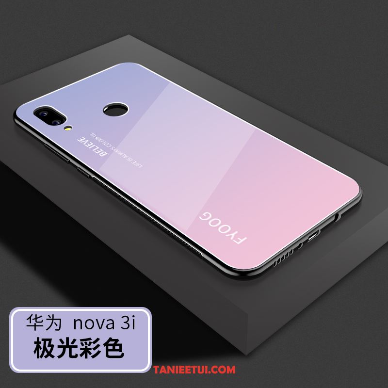 Etui Huawei Nova 3i Osobowość Ochraniacz Czerwony, Obudowa Huawei Nova 3i Kreatywne Silikonowe Wiatr