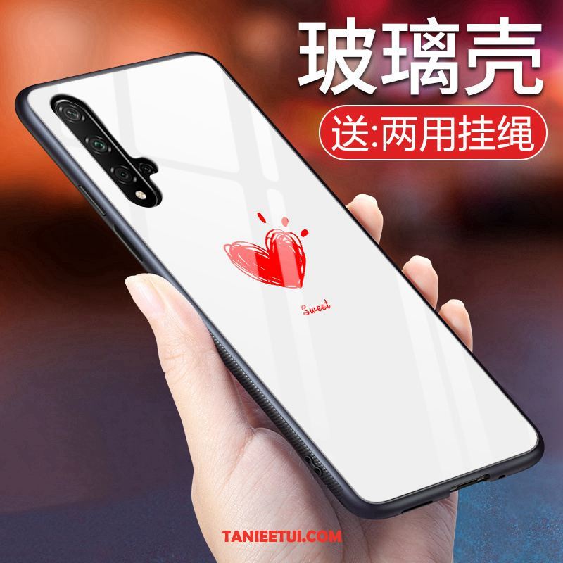 Etui Huawei Nova 5t Szkło Trudno Czarny, Pokrowce Huawei Nova 5t Anti-fall Telefon Komórkowy Proste