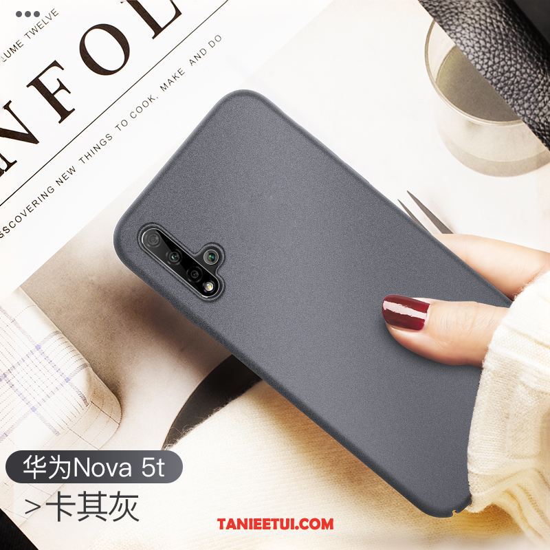 Etui Huawei Nova 5t Telefon Komórkowy Szary Ochraniacz, Obudowa Huawei Nova 5t Trudno Cienkie All Inclusive