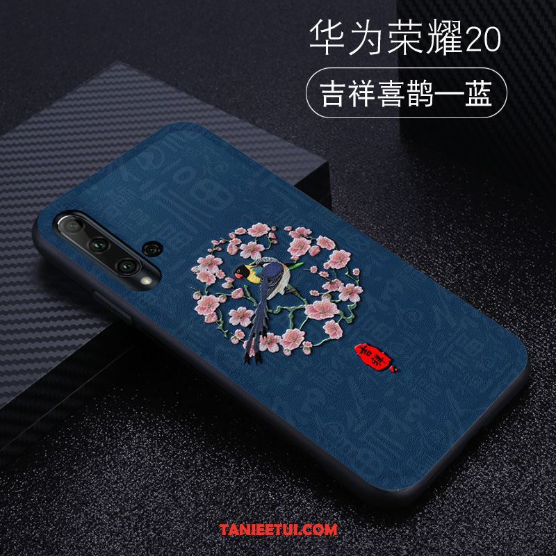 Etui Huawei Nova 5t Vintage Żółty Wisiorek, Obudowa Huawei Nova 5t Ring Kreatywne Zielony