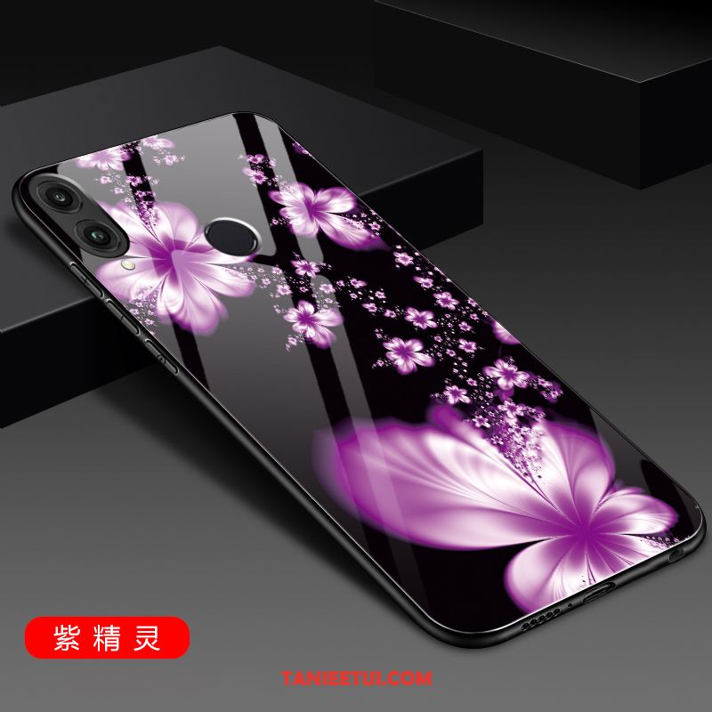 Etui Huawei P Smart 2019 Czerwony Netto Trudno Telefon Komórkowy, Obudowa Huawei P Smart 2019 Lustro Ochraniacz Modna Marka