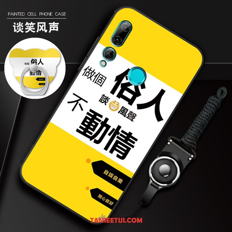 Etui Huawei P Smart+ 2019 Filmy Osobowość Miękki, Futerał Huawei P Smart+ 2019 Telefon Komórkowy Szkło Hartowane Biały