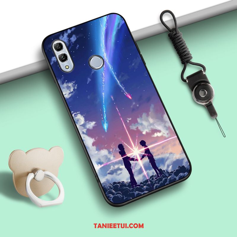 Etui Huawei P Smart 2019 Miękki Anti-fall Wiszące Ozdoby, Obudowa Huawei P Smart 2019 Młodzież Ring Telefon Komórkowy