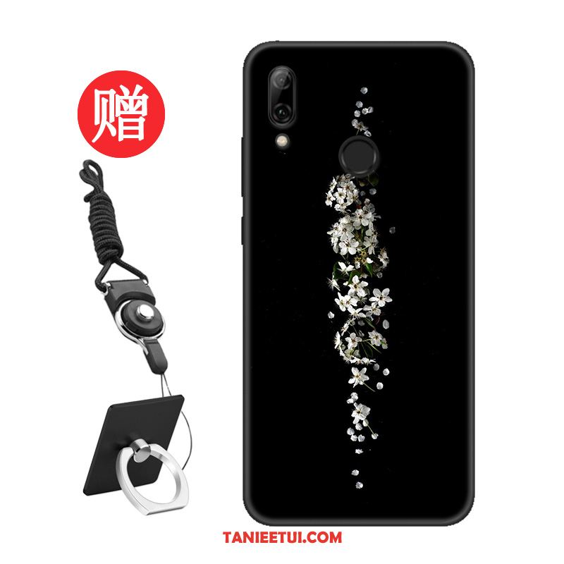 Etui Huawei P Smart 2019 Moda Nubuku All Inclusive, Futerał Huawei P Smart 2019 Zakochani Czerwony Netto Niebieski