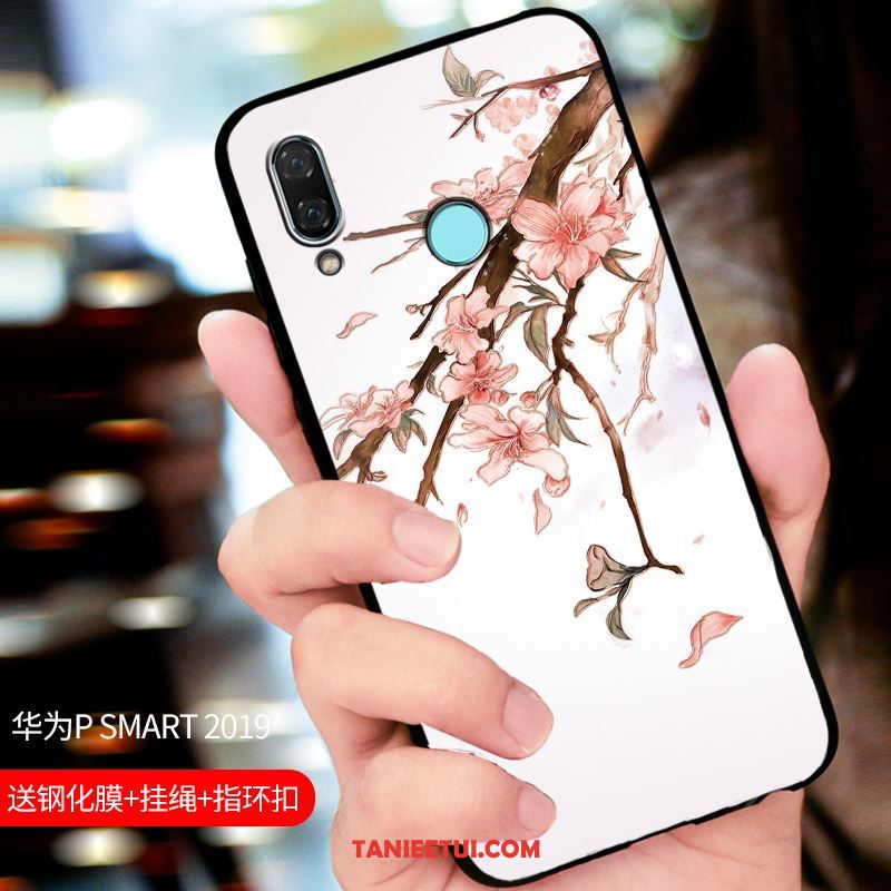 Etui Huawei P Smart 2019 Niebieski Ochraniacz Telefon Komórkowy, Pokrowce Huawei P Smart 2019 All Inclusive Dostosowane Nubuku