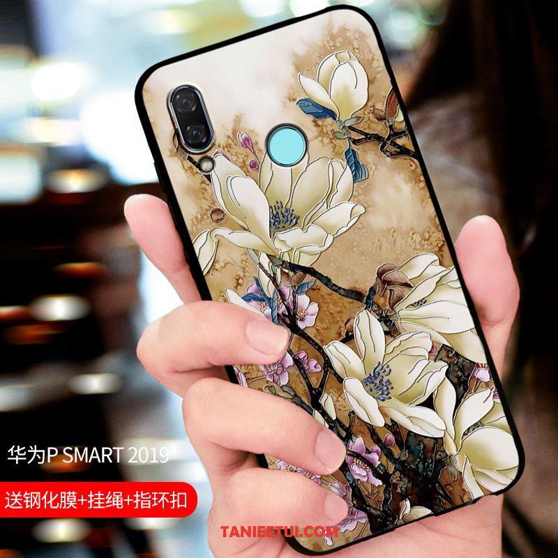 Etui Huawei P Smart 2019 Niebieski Ochraniacz Telefon Komórkowy, Pokrowce Huawei P Smart 2019 All Inclusive Dostosowane Nubuku