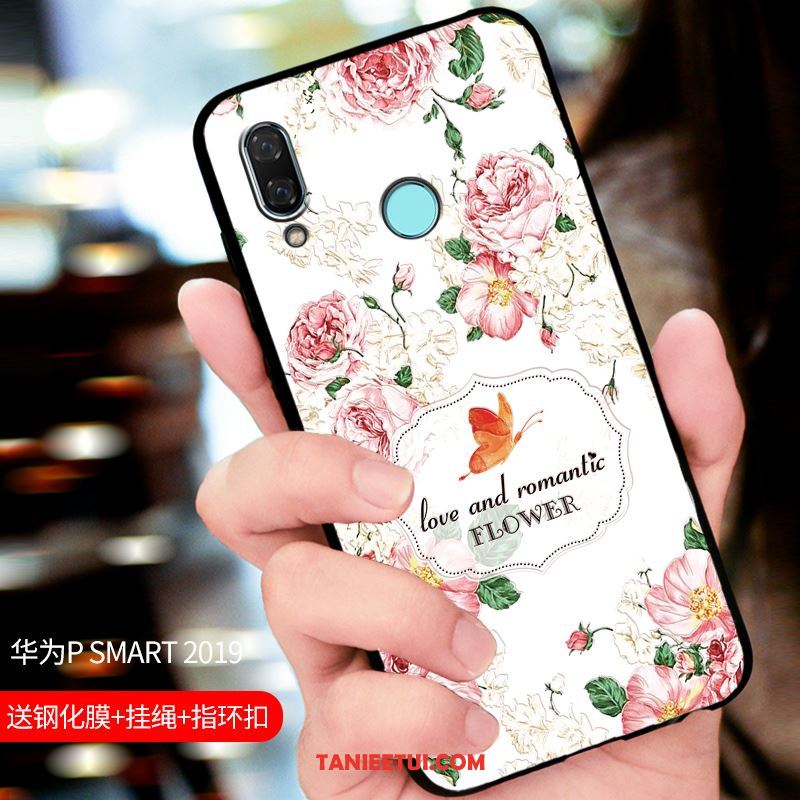 Etui Huawei P Smart 2019 Niebieski Ochraniacz Telefon Komórkowy, Pokrowce Huawei P Smart 2019 All Inclusive Dostosowane Nubuku