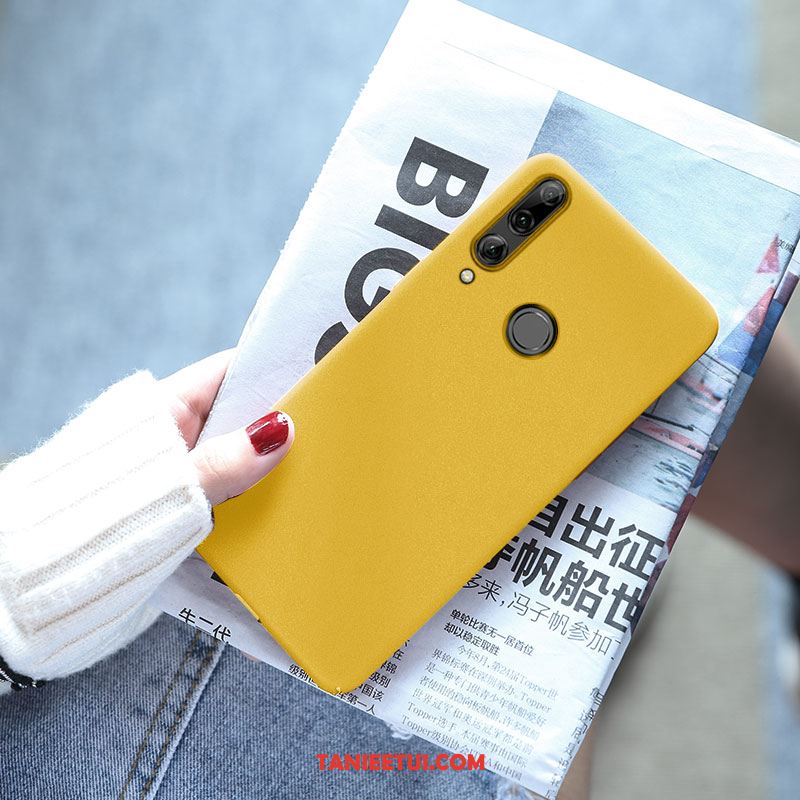 Etui Huawei P Smart+ 2019 Proste All Inclusive Nubuku, Obudowa Huawei P Smart+ 2019 Jednolity Kolor Trudno Szary