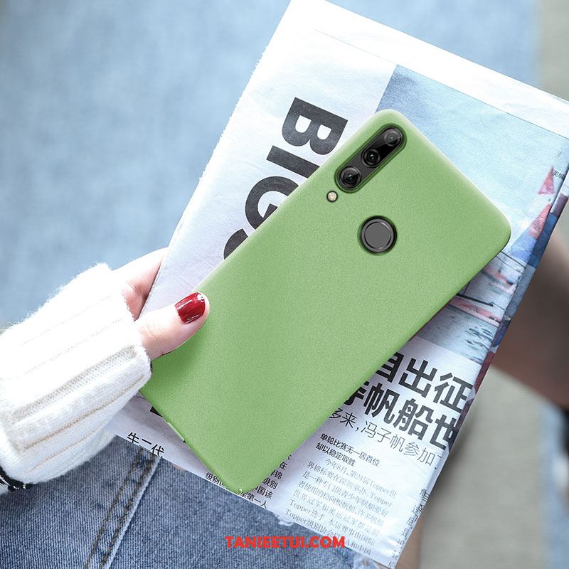 Etui Huawei P Smart+ 2019 Proste All Inclusive Nubuku, Obudowa Huawei P Smart+ 2019 Jednolity Kolor Trudno Szary