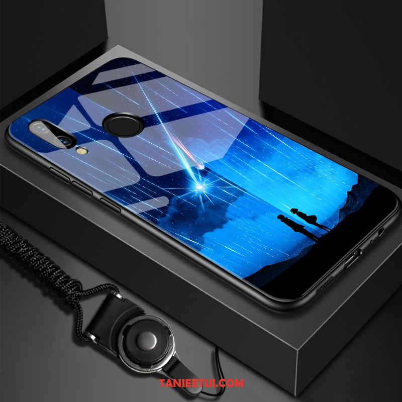 Etui Huawei P Smart 2019 Szkło Ochraniacz Niebieski, Obudowa Huawei P Smart 2019 Młodzież Telefon Komórkowy Dostosowane