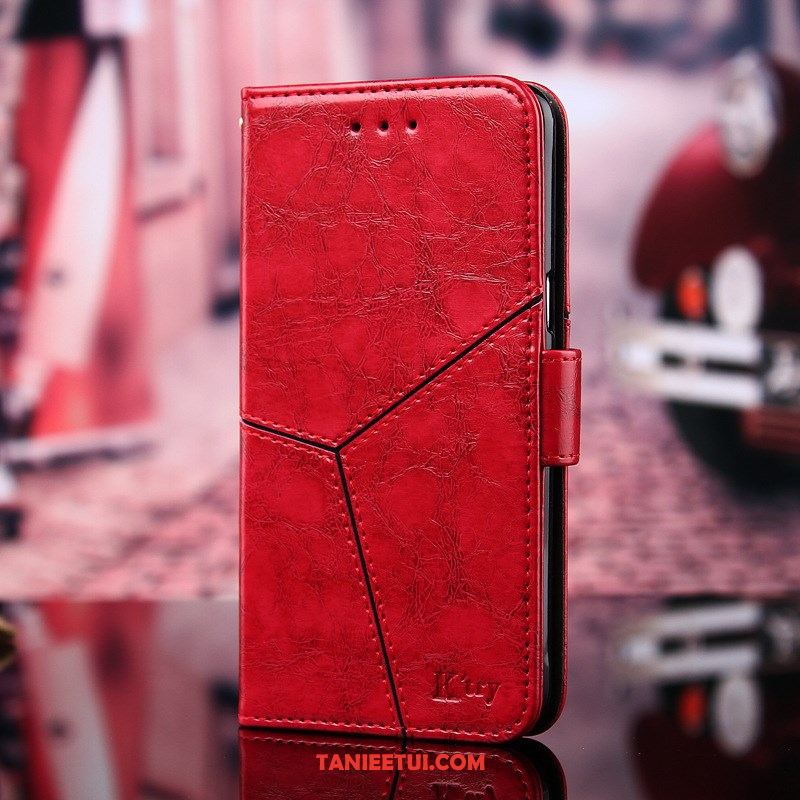 Etui Huawei P Smart 2019 Telefon Komórkowy Skórzany Futerał Wspornik, Pokrowce Huawei P Smart 2019 Żółty Klamra Moda