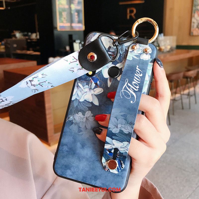 Etui Huawei P Smart+ 2019 Wiszące Ozdoby Silikonowe Czarny, Futerał Huawei P Smart+ 2019 Anti-fall Tendencja All Inclusive