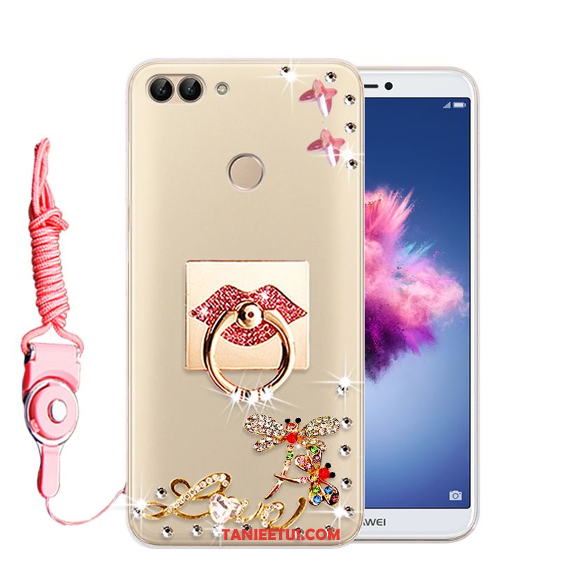 Etui Huawei P Smart Rhinestone Anti-fall Silikonowe, Obudowa Huawei P Smart Miękki Ochraniacz Telefon Komórkowy