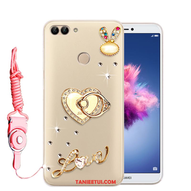 Etui Huawei P Smart Rhinestone Anti-fall Silikonowe, Obudowa Huawei P Smart Miękki Ochraniacz Telefon Komórkowy