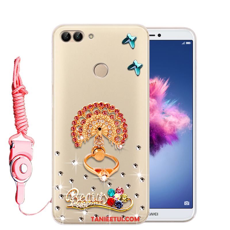 Etui Huawei P Smart Rhinestone Anti-fall Silikonowe, Obudowa Huawei P Smart Miękki Ochraniacz Telefon Komórkowy