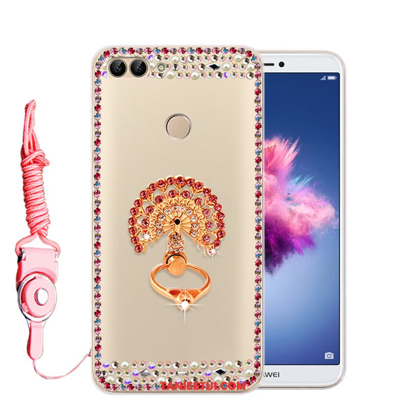 Etui Huawei P Smart Rhinestone Anti-fall Silikonowe, Obudowa Huawei P Smart Miękki Ochraniacz Telefon Komórkowy