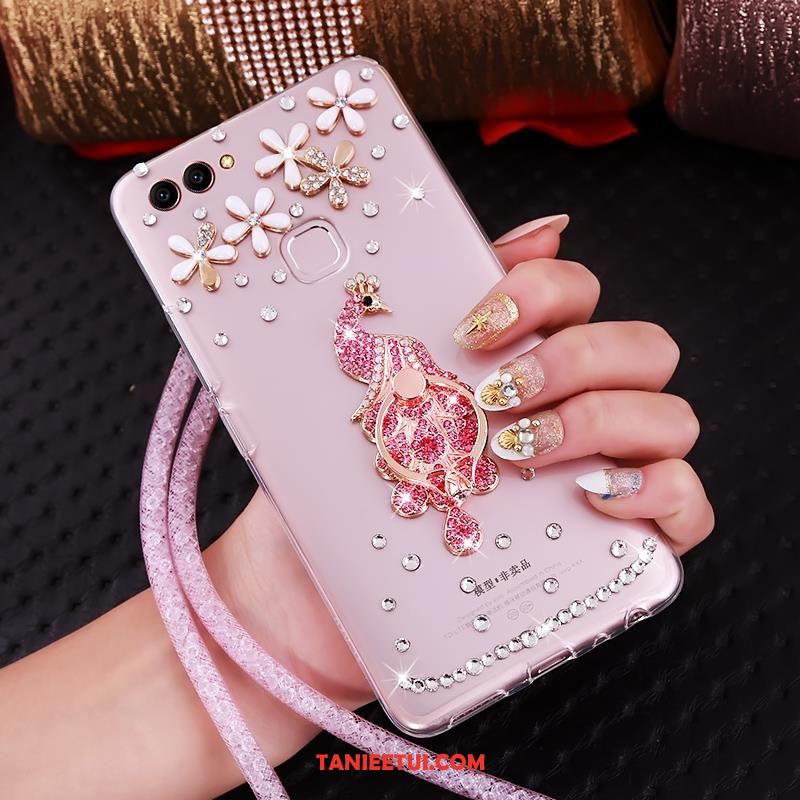 Etui Huawei P Smart Telefon Komórkowy Przezroczysty Rhinestone, Futerał Huawei P Smart Miękki