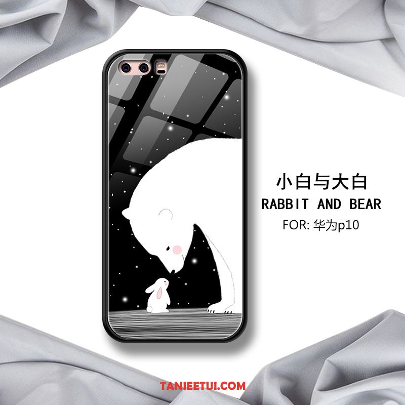 Etui Huawei P10 Anti-fall Silikonowe Telefon Komórkowy, Obudowa Huawei P10 Szkło Ochraniacz Kreatywne