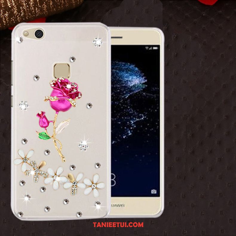 Etui Huawei P10 Lite Miękki Młodzież Telefon Komórkowy, Obudowa Huawei P10 Lite Silikonowe Ochraniacz Rhinestone