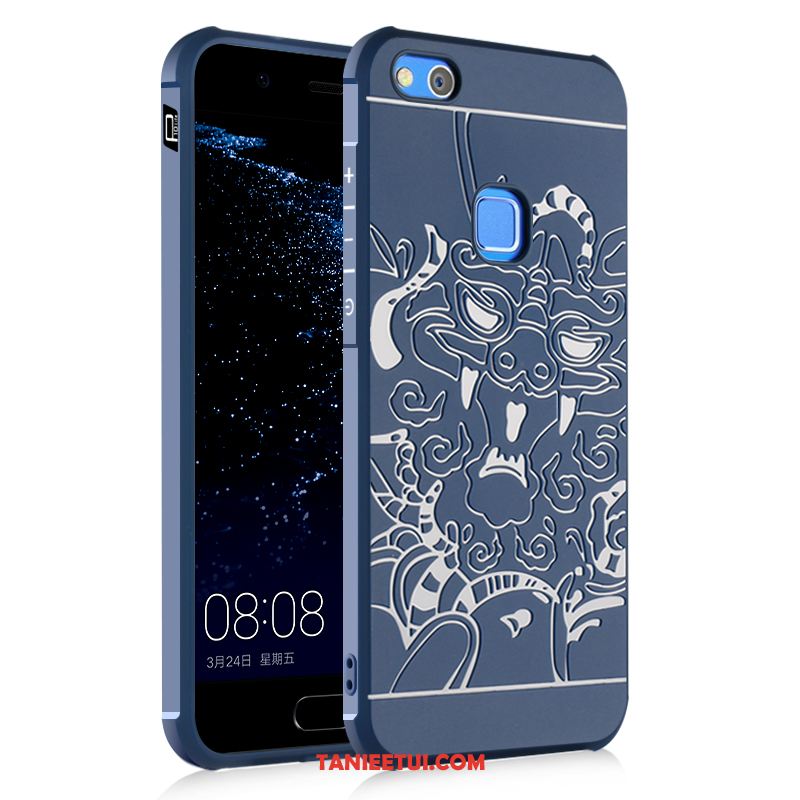 Etui Huawei P10 Lite Szary Silikonowe Telefon Komórkowy, Obudowa Huawei P10 Lite Smok Filmy Jasny