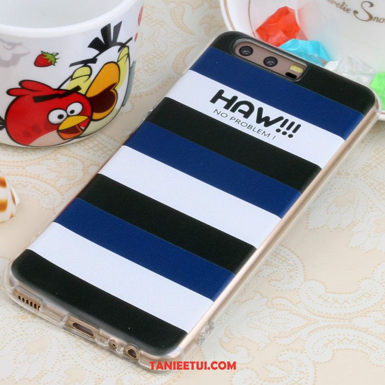 Etui Huawei P10 Niebieski Kreskówka Sztuka, Futerał Huawei P10 Kolor Zakochani Mały