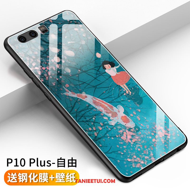 Etui Huawei P10 Plus Cienkie Modna Marka Szkło, Futerał Huawei P10 Plus Osobowość Kreatywne Silikonowe