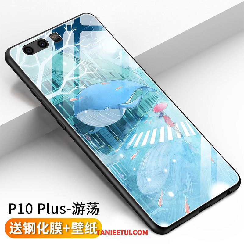 Etui Huawei P10 Plus Cienkie Modna Marka Szkło, Futerał Huawei P10 Plus Osobowość Kreatywne Silikonowe