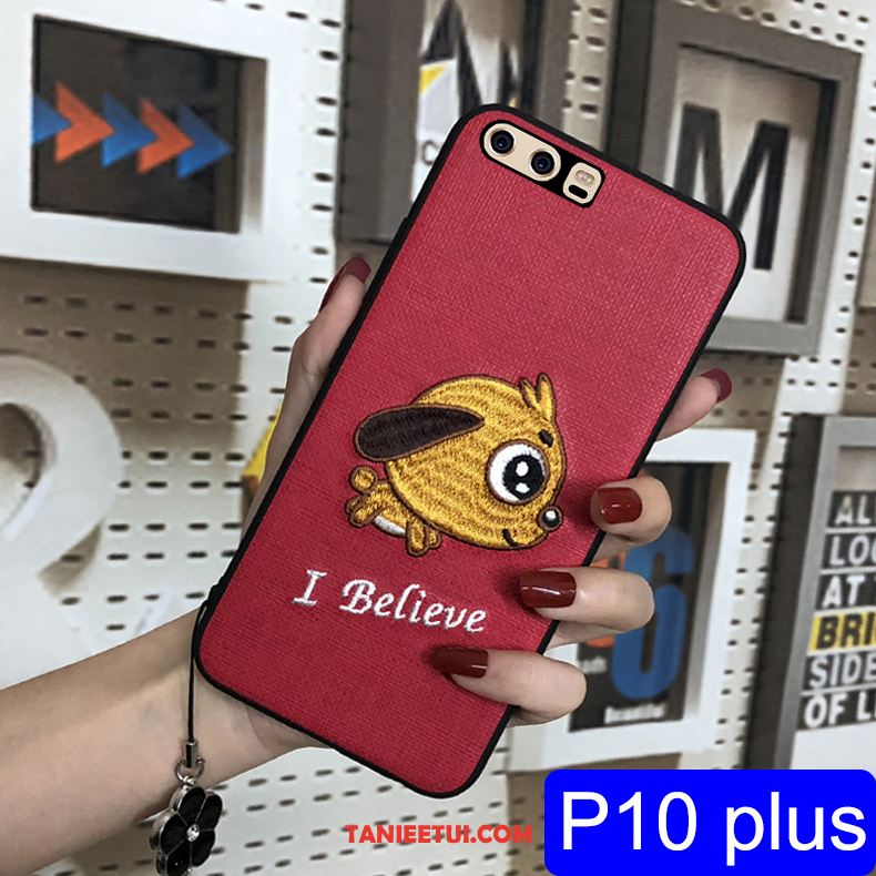 Etui Huawei P10 Plus Kreskówka All Inclusive Ochraniacz, Futerał Huawei P10 Plus Czerwony Silikonowe Czerwony Netto